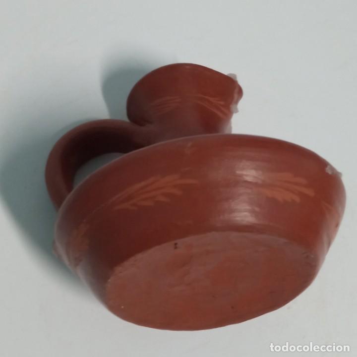 Antig&uuml;edades: Candil terracota palmatoria - Foto 7