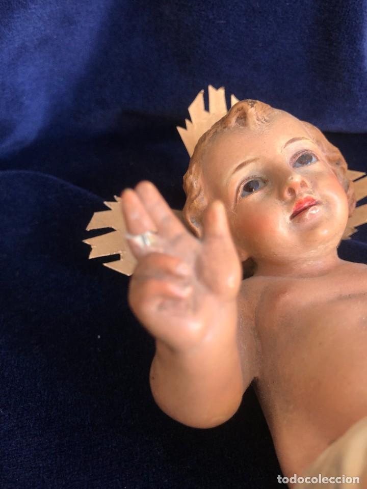 Antig&uuml;edades: NI&Ntilde;O JESUS OLOT CON CUNA - Foto 8
