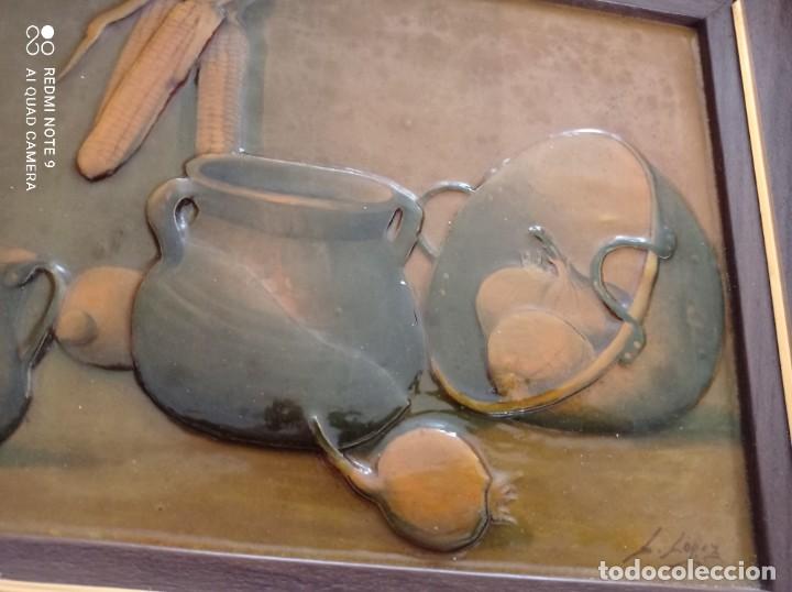 Antig&uuml;edades: CUADRO CON MARCO PERFECTO - Foto 3