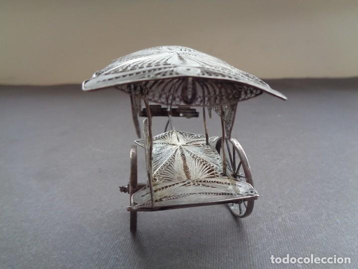 Antig&uuml;edades: MINIATURA EN PLATA DE LEY - Foto 2