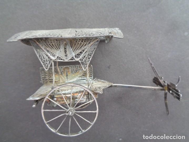 Antig&uuml;edades: MINIATURA EN PLATA DE LEY - Foto 3