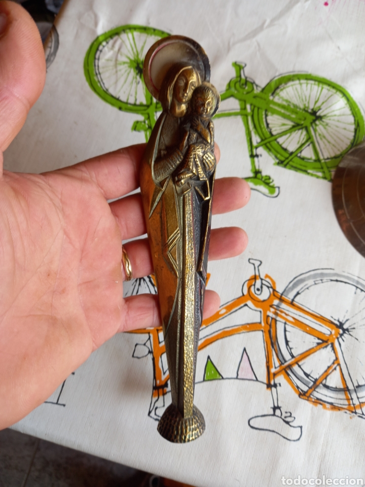 Antig&uuml;edades: VIRGEN EN METAL ,BRONCE - Foto 1