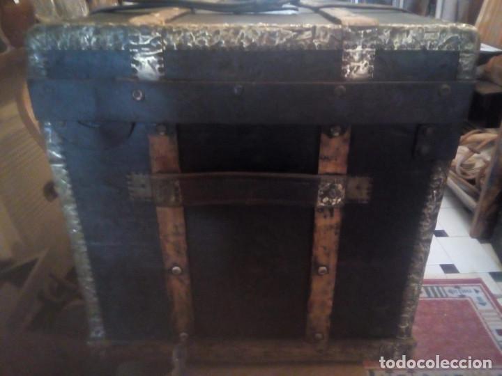 Antig&uuml;edades: BAUL DE VIAJE SIGLO XIX - Foto 2