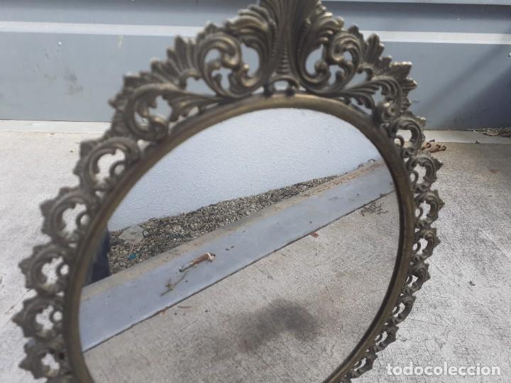 Antig&uuml;edades: Espejo basculante con pie - Foto 5