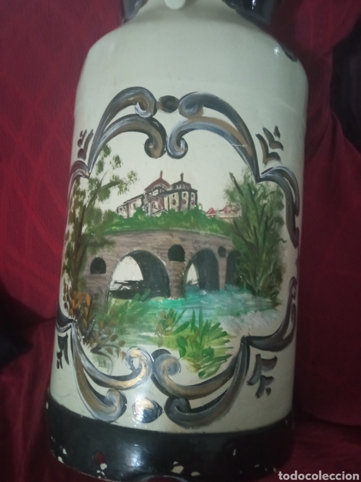 Antig&uuml;edades: LECHERA ANTIGUA PINTADA - Foto 2