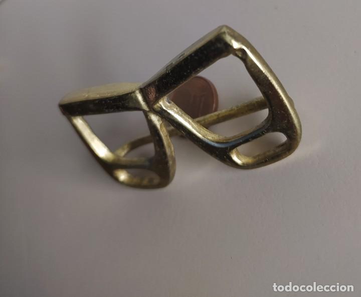 Antig&uuml;edades: DECORACI&Oacute;N GAFAS DE LATON - Foto 2