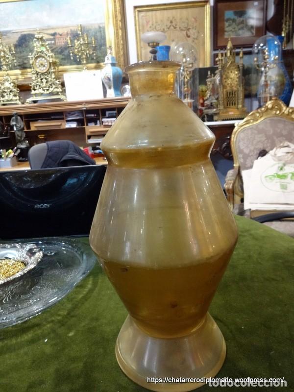 Antig&uuml;edades: bonito tarro perfumero de comercio. REF-2837 - Foto 2