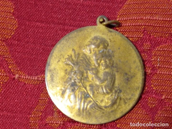 Antig&uuml;edades: Antigua medalla religiosa - Foto 1
