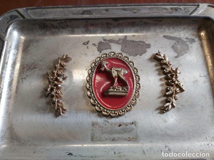 Antig&uuml;edades: Bandeja de unos 23 cm - Foto 2