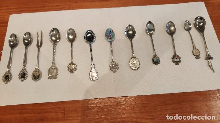 Antig&uuml;edades: CUCHARILLAS DE PLATA DE COLECCI&Oacute;N - Foto 2