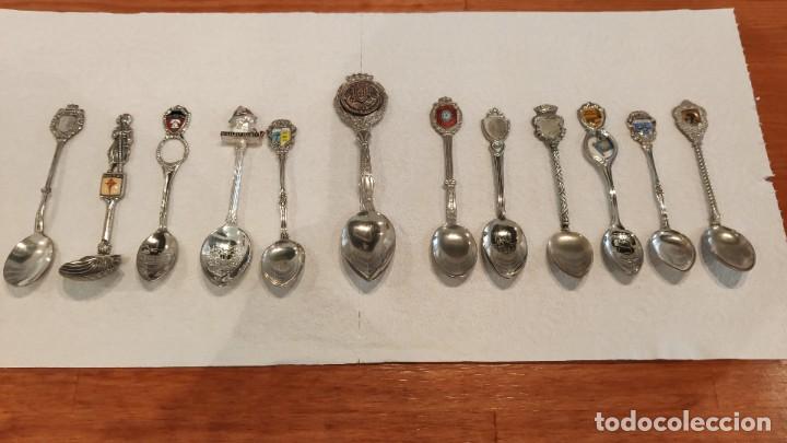 Antig&uuml;edades: CUCHARILLAS DE PLATA DE COLECCI&Oacute;N - Foto 1
