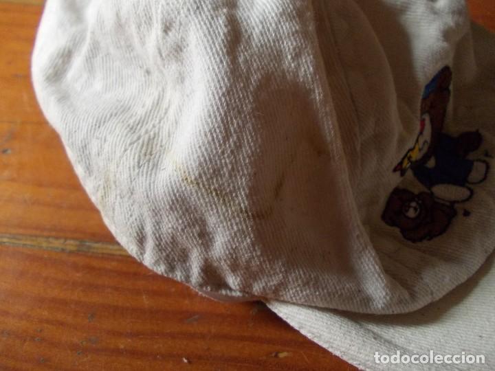 Antig&uuml;edades: Gorra visera infantil vintage algod&oacute;n 42 cm - Foto 5