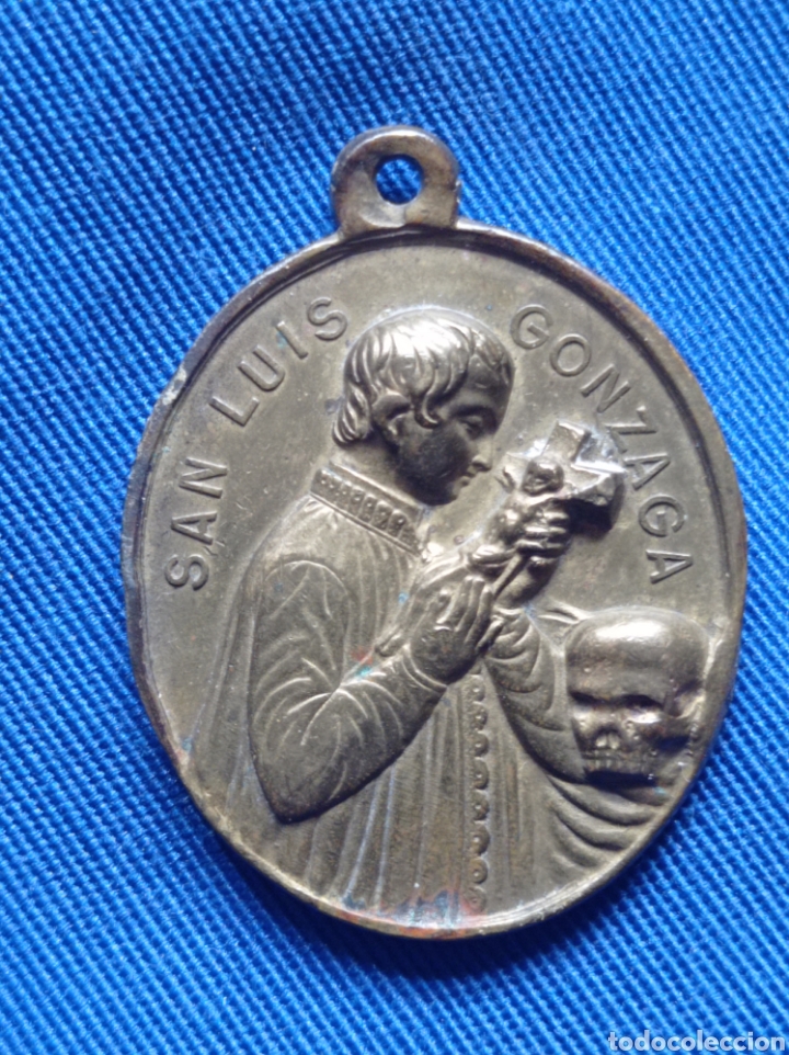 Antig&uuml;edades: MEDALLA SAN LUIS GONZAGA - Foto 1