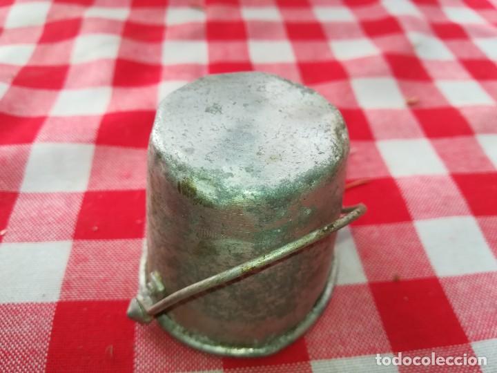 Antig&uuml;edades: VASITO ALUMINIO A&Ntilde;O 1928 / CAZ503 - Foto 6