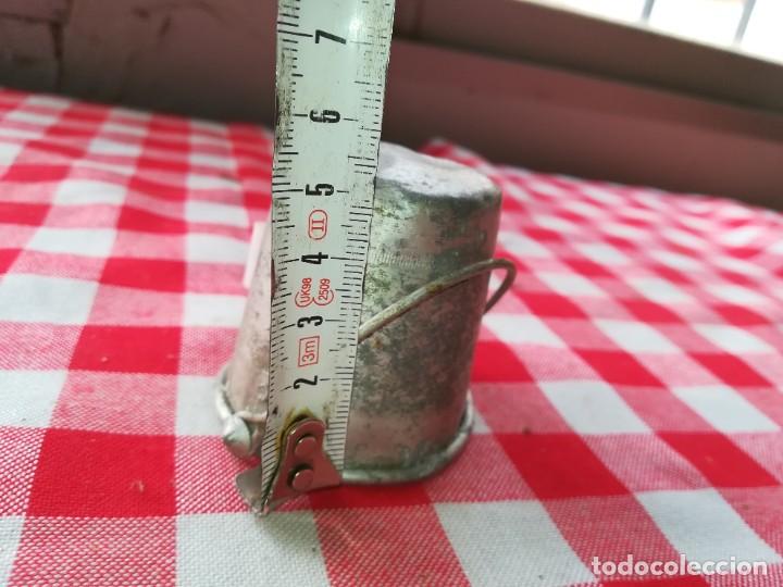 Antig&uuml;edades: VASITO ALUMINIO A&Ntilde;O 1928 / CAZ503 - Foto 8