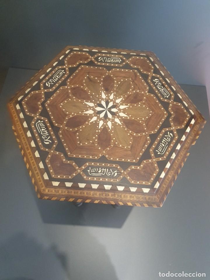Antig&uuml;edades: MESA DE TARACEA S.XIX GRANADA - Foto 3
