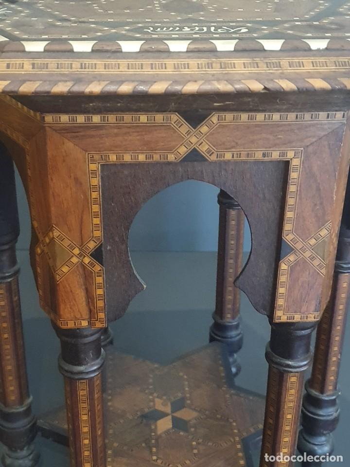 Antig&uuml;edades: MESA DE TARACEA S.XIX GRANADA - Foto 5