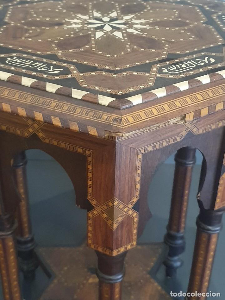 Antig&uuml;edades: MESA DE TARACEA S.XIX GRANADA - Foto 7