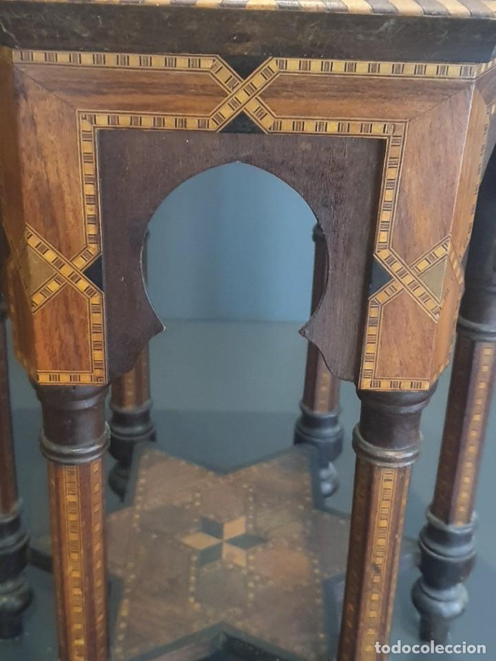Antig&uuml;edades: MESA DE TARACEA S.XIX GRANADA - Foto 9