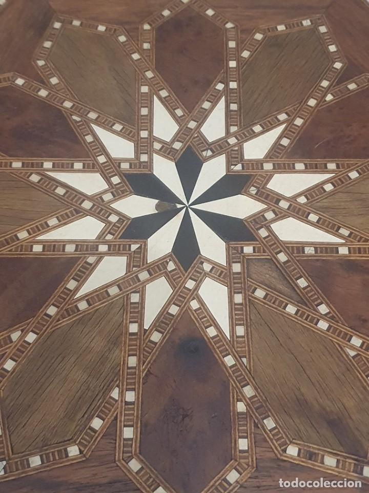 Antig&uuml;edades: MESA DE TARACEA S.XIX GRANADA - Foto 10