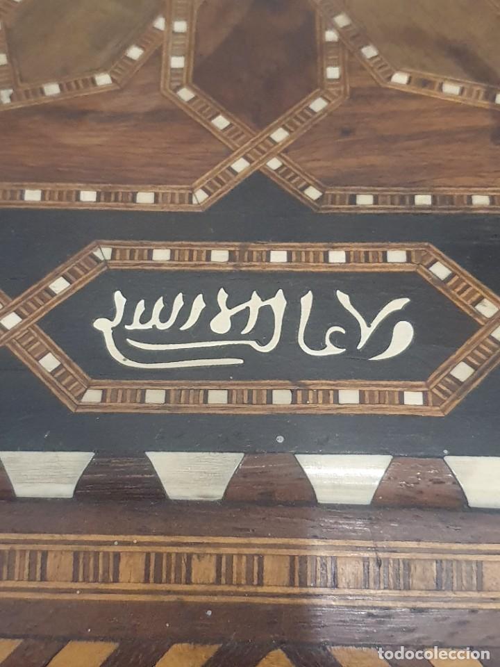 Antig&uuml;edades: MESA DE TARACEA S.XIX GRANADA - Foto 11