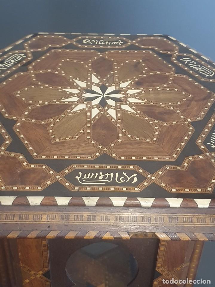 Antig&uuml;edades: MESA DE TARACEA S.XIX GRANADA - Foto 13