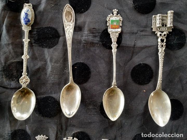 Antig&uuml;edades: Cucharas de plata Ciudades - Foto 5
