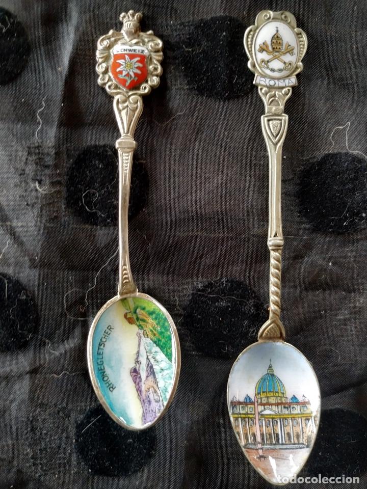 Antig&uuml;edades: Cucharas de plata Ciudades - Foto 6