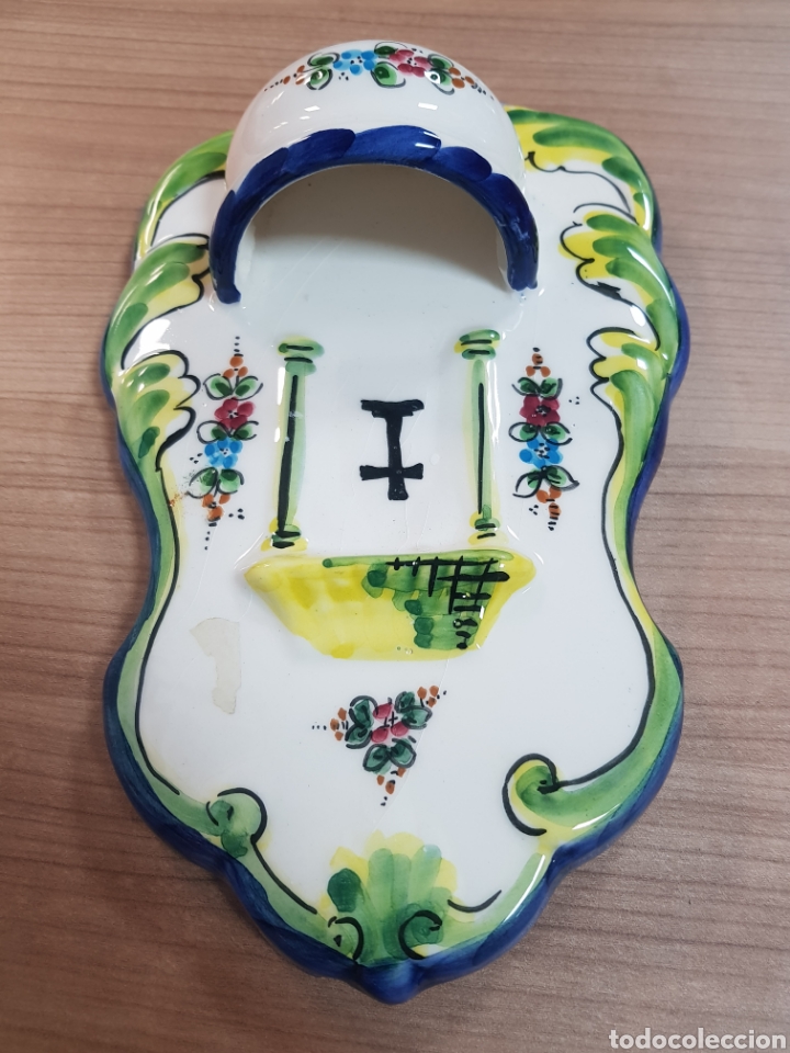Antig&uuml;edades: BENDITERA PORCELANA - Foto 4