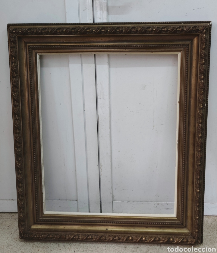 Antig&uuml;edades: Marco de madera 88x77 - Foto 1