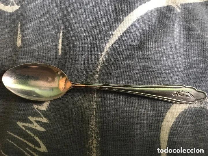 Antiquit&auml;ten: ANTIGUA CUCHARA CUCHARILLA CAF&Eacute; MARCA GENSE ALP 24GR