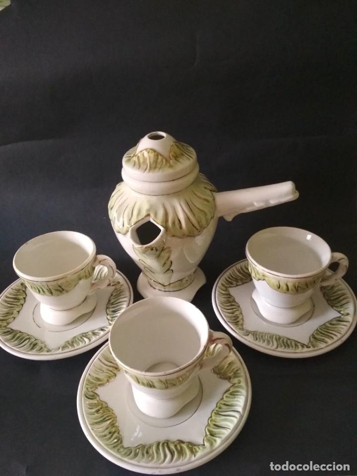 Antig&uuml;edades: Chocolatera de loza VILAR-VERDEJO - Foto 1