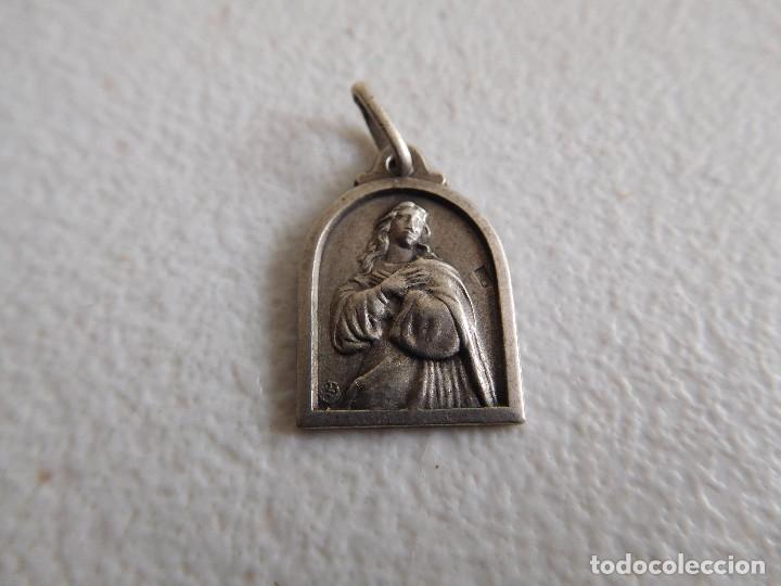 Antig&uuml;edades: Medalla antigua de plata Inmaculada Concepci&oacute;n - Foto 1