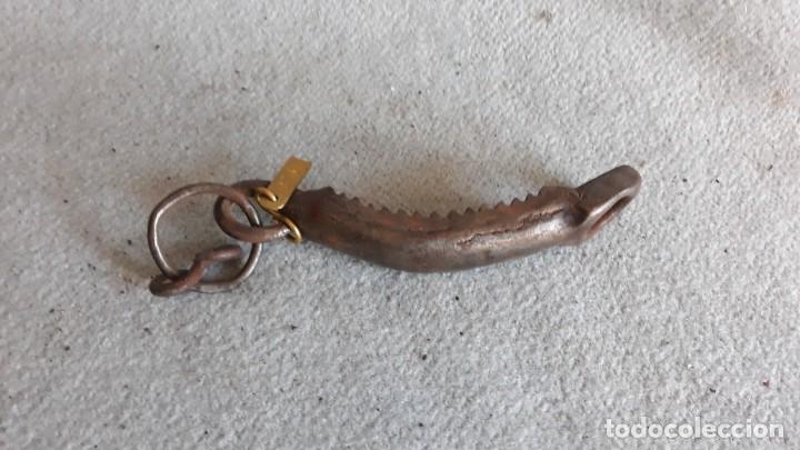 Antig&uuml;edades: Perrillo para barbada de bocado de caballo. - Foto 2