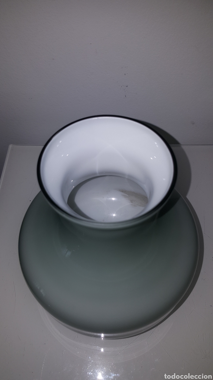 Antig&uuml;edades: Aplique Opalina verde a&ntilde;os 60 - Foto 2