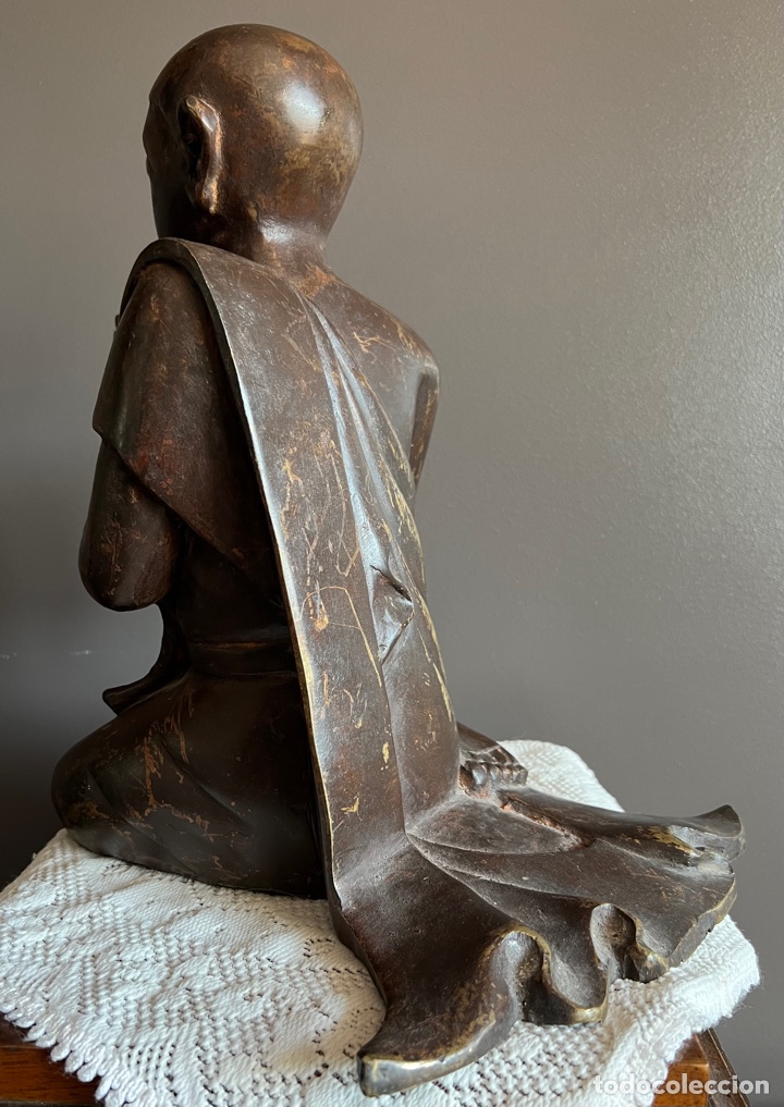 Antig&uuml;edades: Buda de bronce dorado - Foto 8