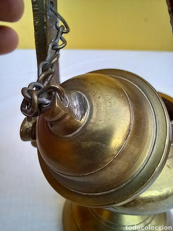 Antig&uuml;edades: BONITO CANDIL O QUINQUE DE ACEITE - Foto 6