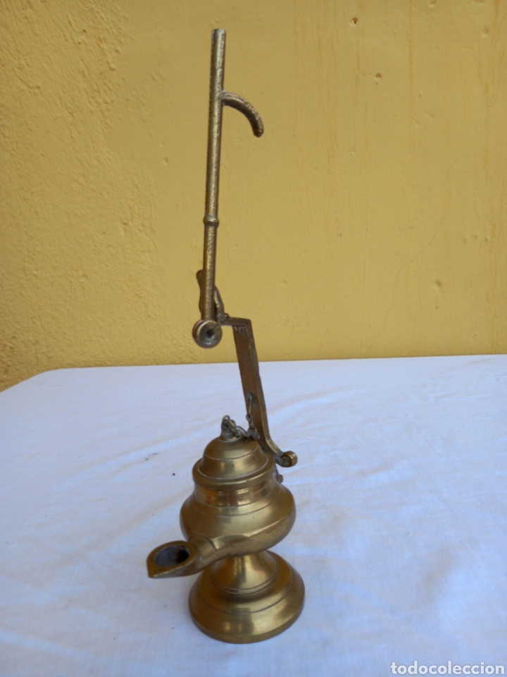 Antig&uuml;edades: BONITO CANDIL O QUINQUE DE ACEITE - Foto 11