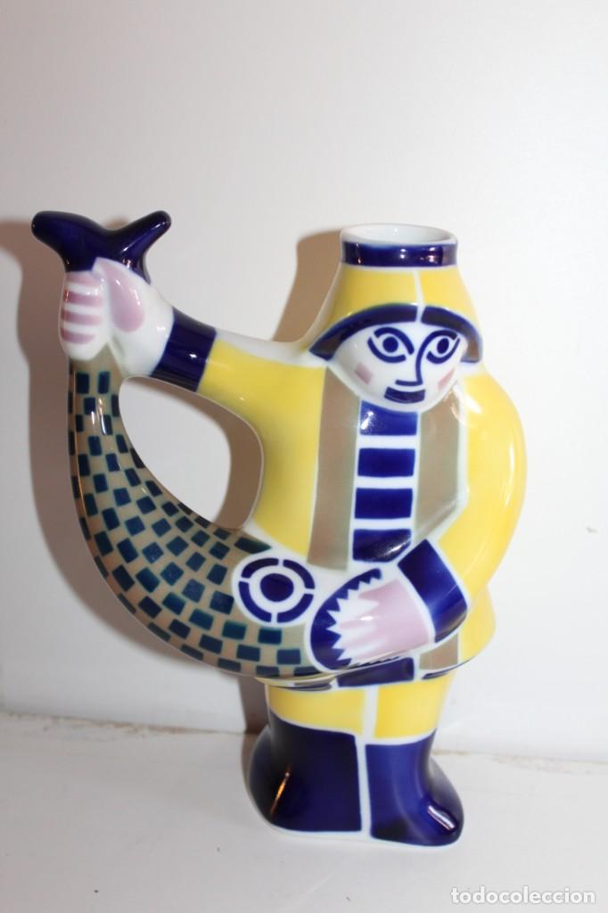 Antig&uuml;edades: SARGADELOS PESCADOR CON PEZ - Foto 1