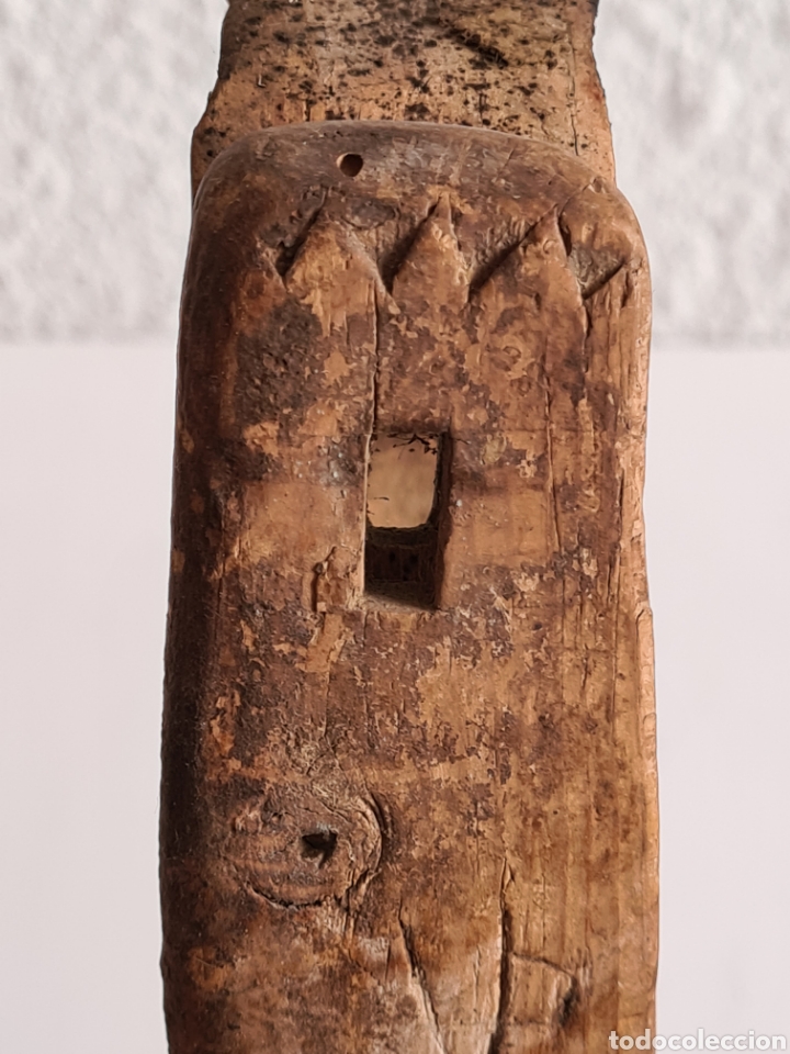 Antig&uuml;edades: Cencerro Collar de Madera - Decoraci&oacute;n R&uacute;stica - Foto 17