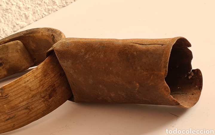 Antig&uuml;edades: Cencerro Collar de Madera - Decoraci&oacute;n R&uacute;stica - Foto 25