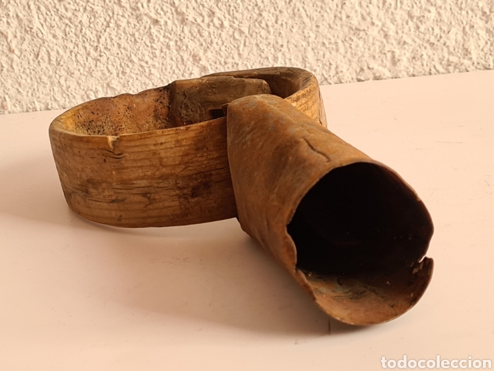 Antig&uuml;edades: Cencerro Collar de Madera - Decoraci&oacute;n R&uacute;stica - Foto 26