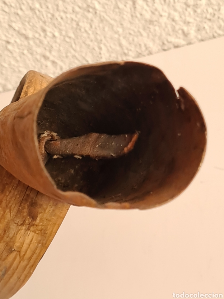 Antig&uuml;edades: Cencerro Collar de Madera - Decoraci&oacute;n R&uacute;stica - Foto 27
