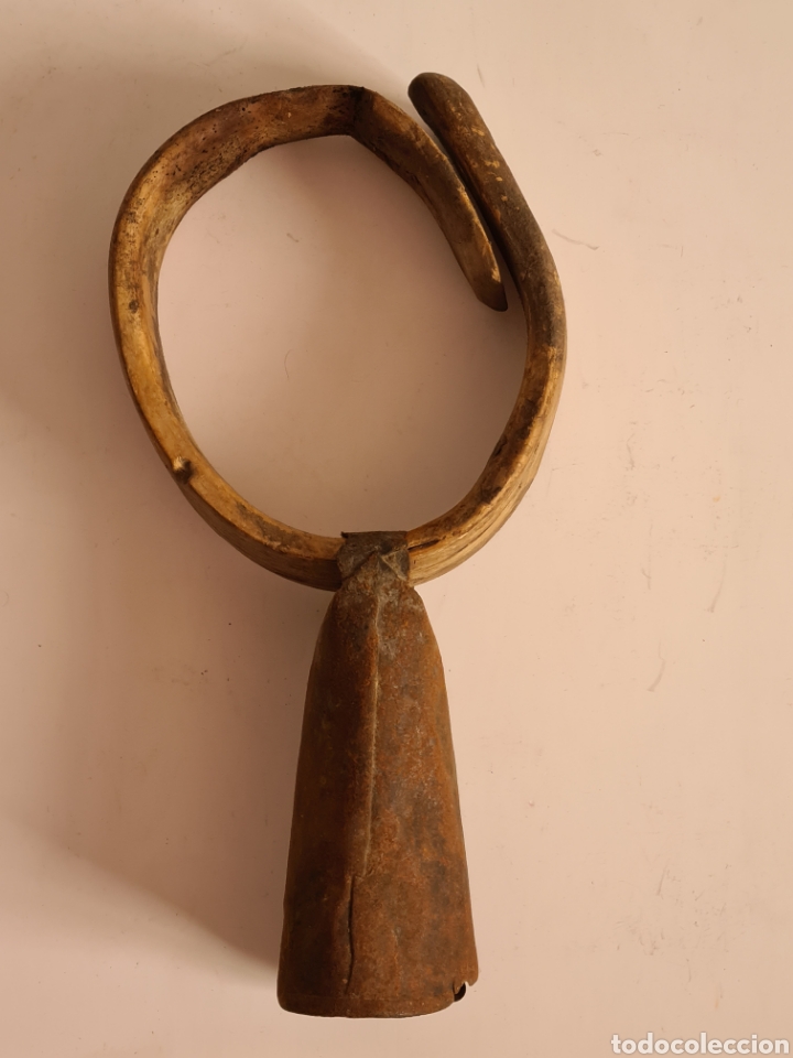 Antig&uuml;edades: Cencerro Collar de Madera - Decoraci&oacute;n R&uacute;stica - Foto 28
