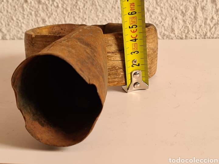 Antig&uuml;edades: Cencerro Collar de Madera - Decoraci&oacute;n R&uacute;stica - Foto 31