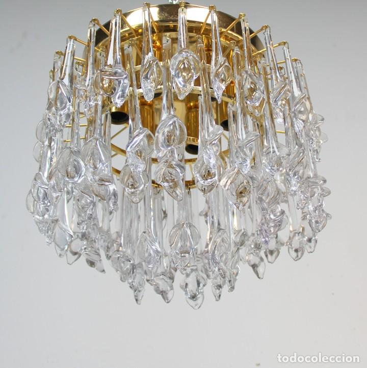Antig&uuml;edades: Preciosa l&aacute;mpara en cristal. - Foto 2
