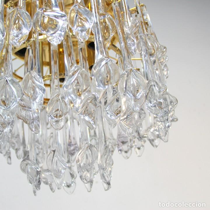 Antig&uuml;edades: Preciosa l&aacute;mpara en cristal. - Foto 4
