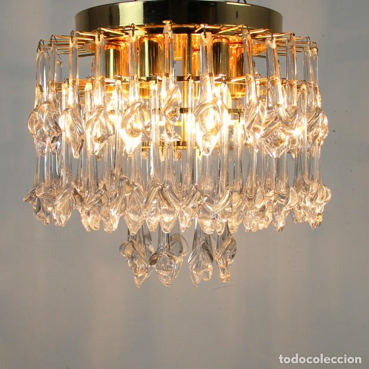 Antig&uuml;edades: Preciosa l&aacute;mpara en cristal. - Foto 5