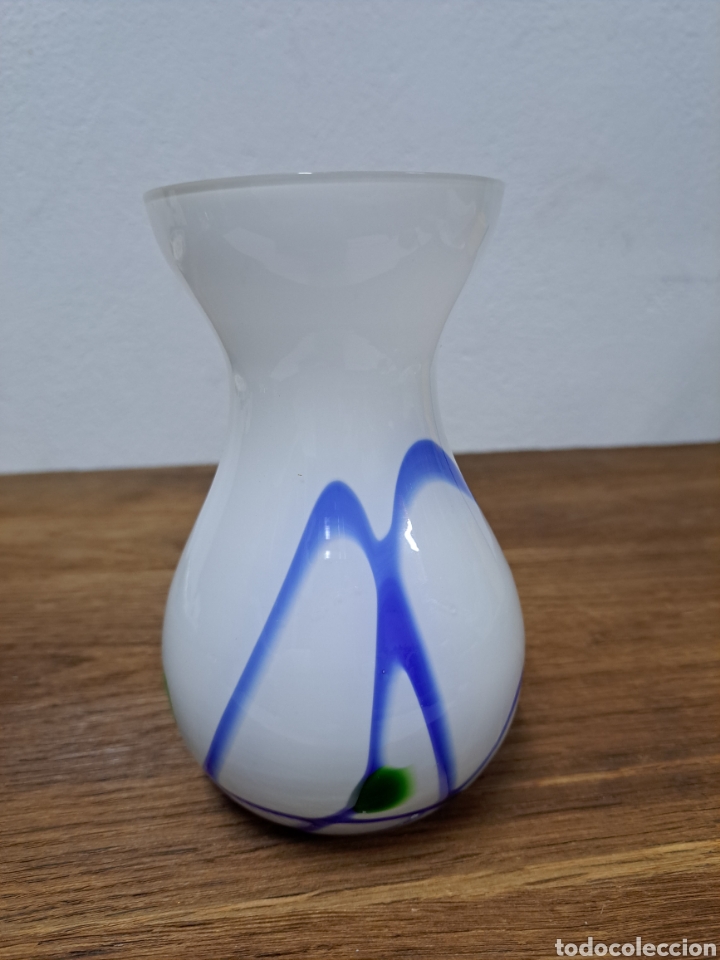 Antig&uuml;edades: BONITO JARR&Oacute;N DE CRISTAL DE MURANO - Foto 2