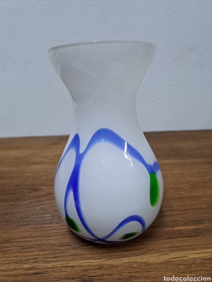 Antig&uuml;edades: BONITO JARR&Oacute;N DE CRISTAL DE MURANO - Foto 1